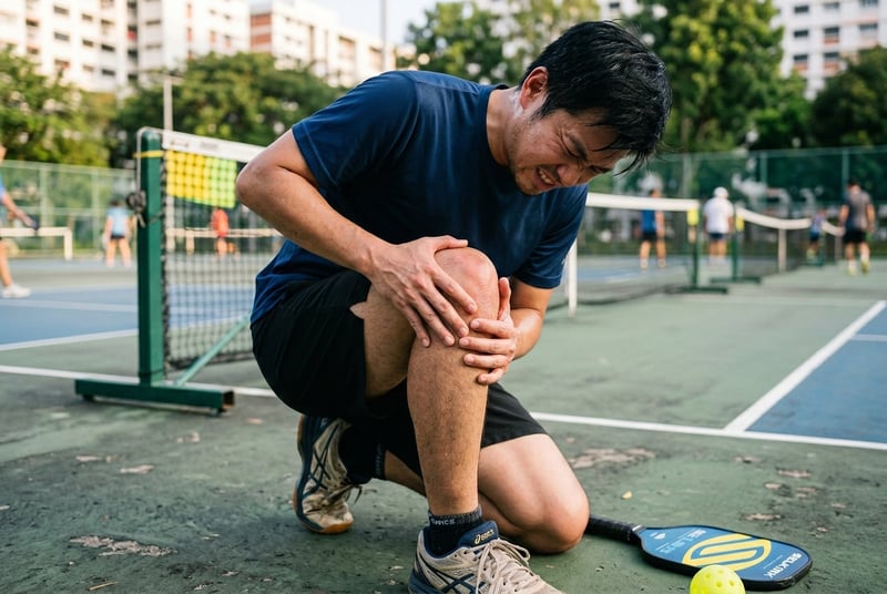 east coast podiatry knee pain pickleball