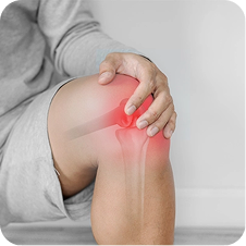 Painful inflamed joints