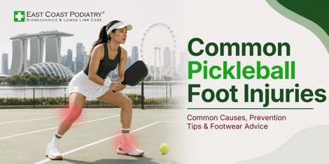 Common Pickleball Foot Injuries: What Every Player Should Know