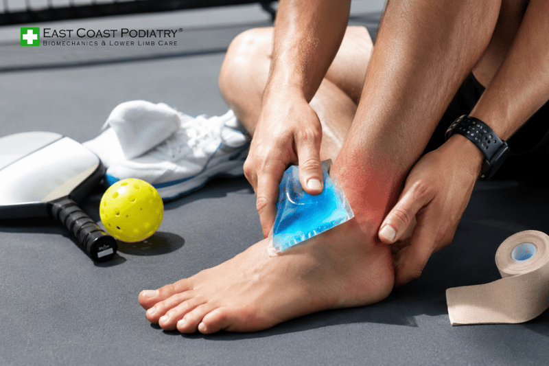 East Coast Podiatry Blog Common Pickleball Foot Injuries (resized)