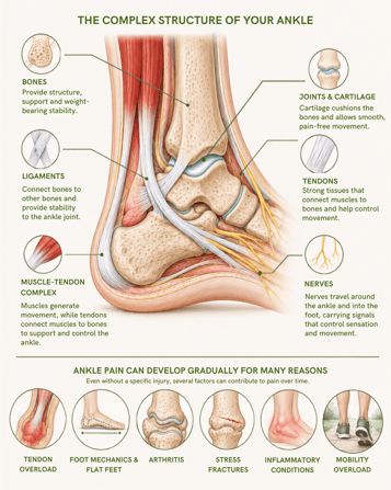 east coast podiatry the complex structure of your ankle