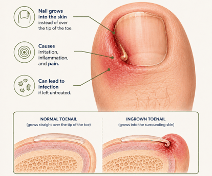 what is an ingrown toenail east coast podiatry