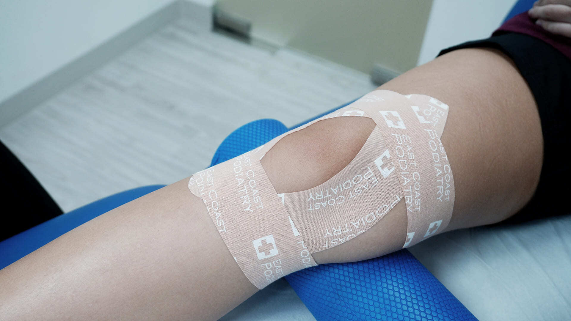 Sports taping used by athletes