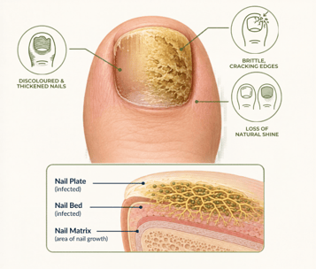 Fungal Toenail Illustration (cropped)