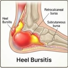 heel bursitis
