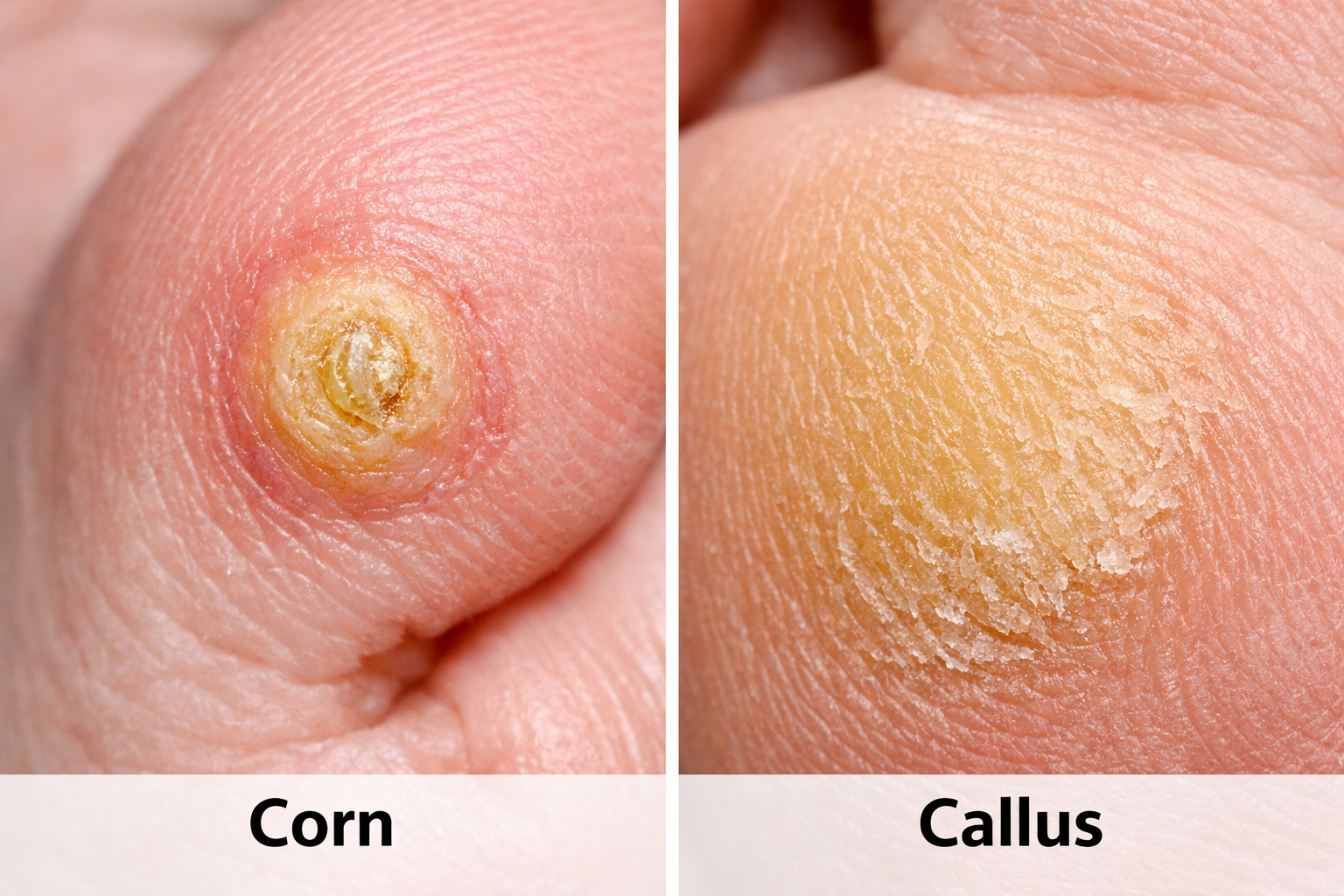 Corn vs Callus: How to Tell Them Apart and Why It Matters for Treatment